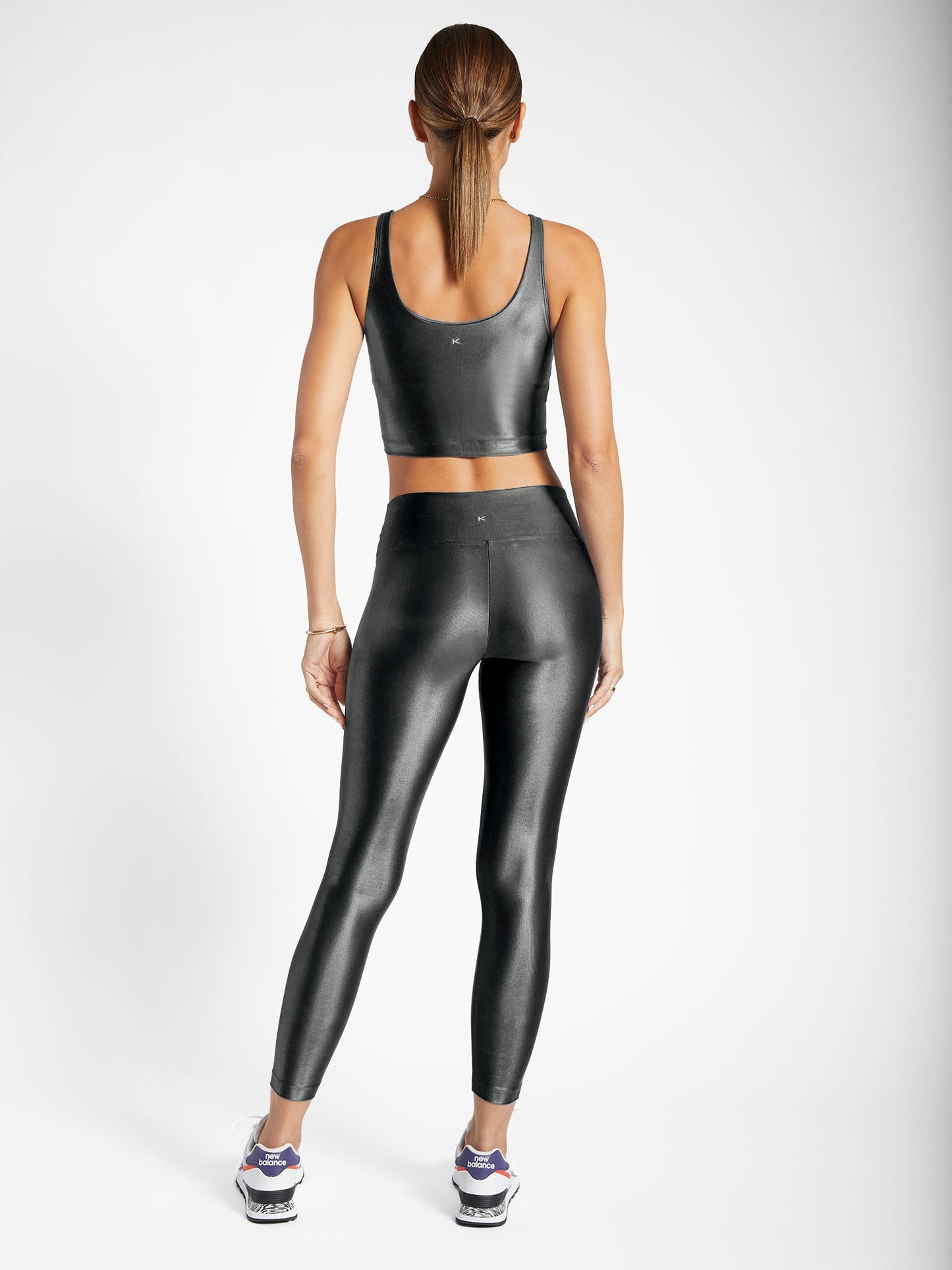 Lustrous Infinity High Rise Legging - Lead