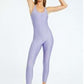 Lenna Snake Jumpsuit - Lilac