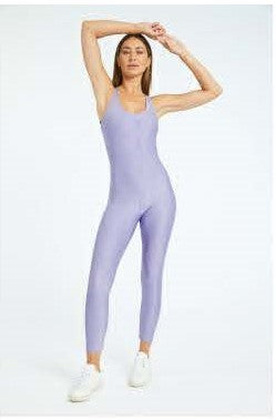 Lenna Snake Jumpsuit - Lilac