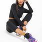 Exceed Blackout High Rise Capri Legging - Black