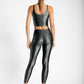 Lustrous Infinity High Rise Legging - Lead