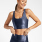 Korra Infinity Crop Top - Midnight Blue