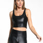 Korra Infinity Crop Top - Black