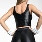 Korra Infinity Crop Top - Black