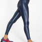 Lustrous Infinity High Rise Legging - Midnight Blue