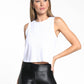Muscle Netz Tank - White