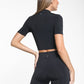 Wonder Blackout High Rise Shorts - Black