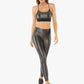 Lustrous Infinity High Rise Legging - Lead